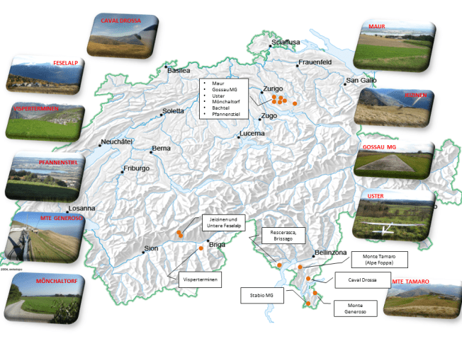 Locations Switzerland